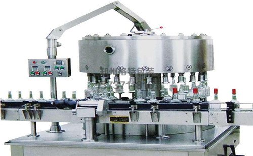 全自動(dòng)回轉(zhuǎn)式液體灌裝機(jī)