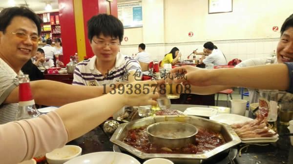 參展團隊晚上聚餐